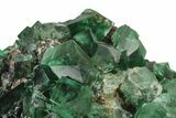 Fluorescent Green Fluorite Cluster - Rogerley Mine, England #243211-1